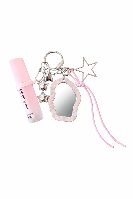 Lip Nourish Mirror Keychain